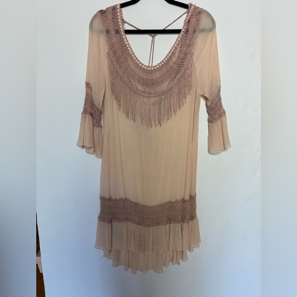 Love Sam crochet/ fringe dress. - Picture 5 of 8